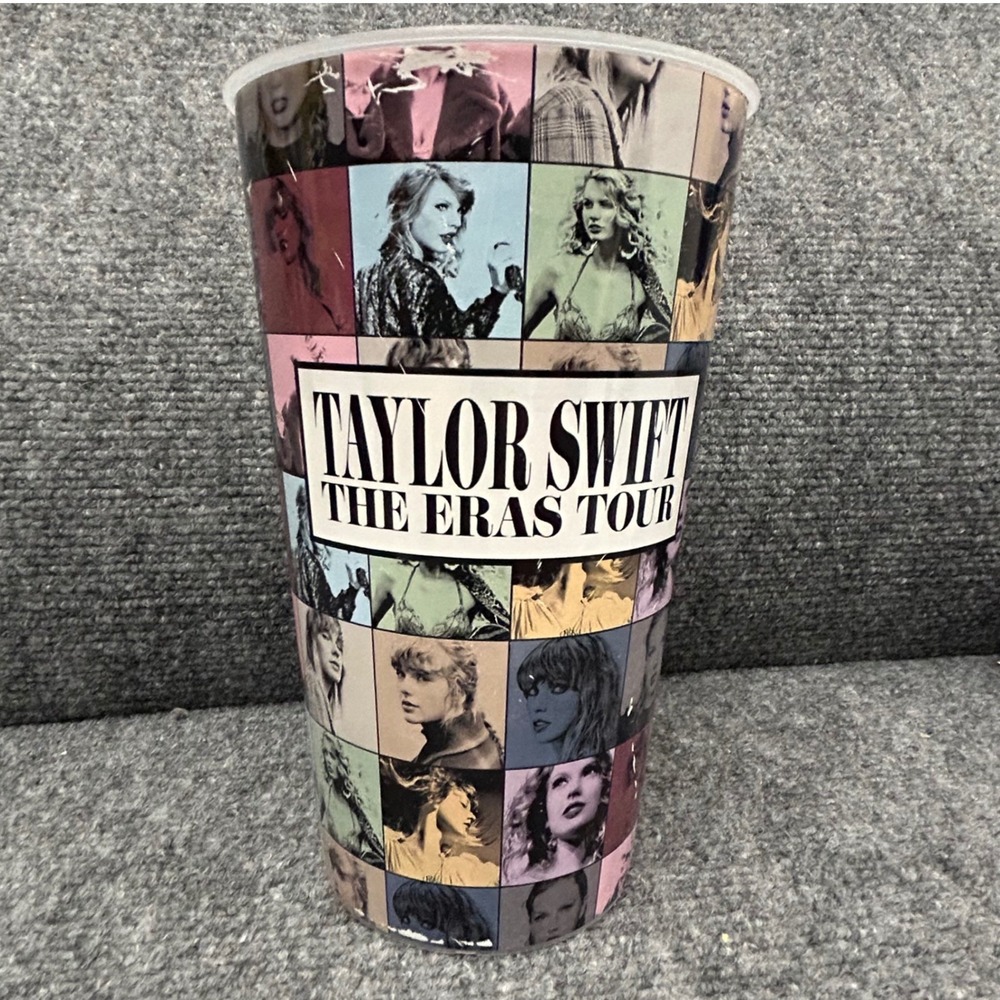 Taylor Swift The Eras Tour Official Concert Souvenir Cup Plastic Stadium Tumbler